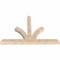 Ekena Millwork Richland Smooth Timber Gable Bracket, Douglas Fir, 84"W x 56"H x 5 1/2"D x 5 1/2"F, 16/12 Pitch GBW084X56X0606RIC00SDF - alternate 3
